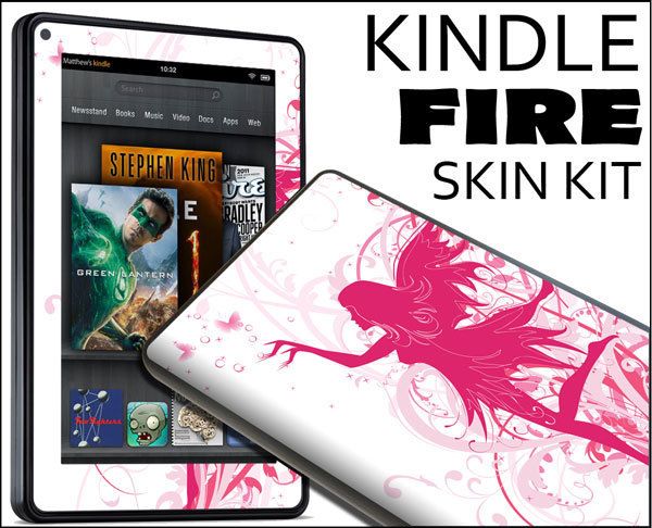  Kindle Fire Skin Vinyl Decal eBook Netbook Tablet 044 Fairy