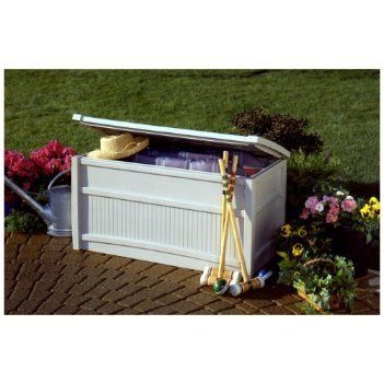 PATIO GARDEN DECK STORAGE BOX RESIT DECOR OUTDOOR STORING TOOLS YARD