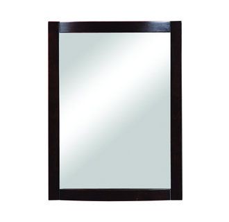 DecoLav 9711 ESP Espresso Gavin 24 Rectangular Wall Mirror with Solid