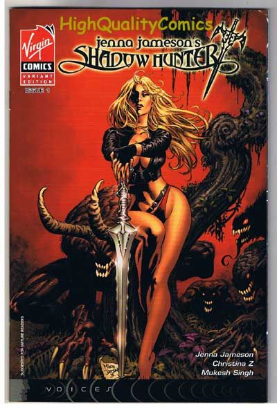 Jenna Jamesons Shadow Hunter 1 VFN Mike Deodato 2007