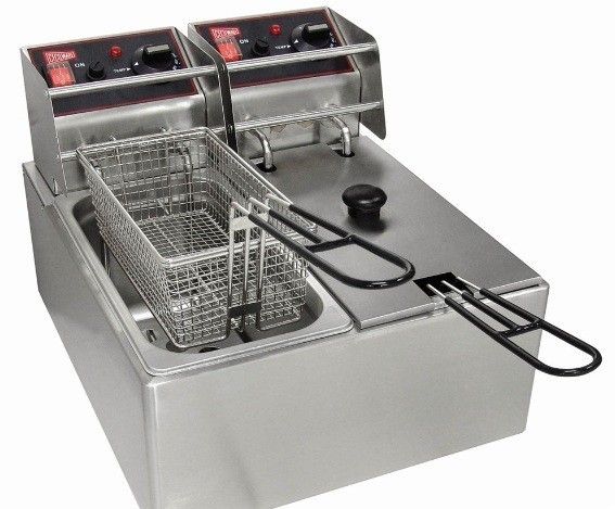  Basket Commercial 12lb Electric Deep Fryer Best Quality New