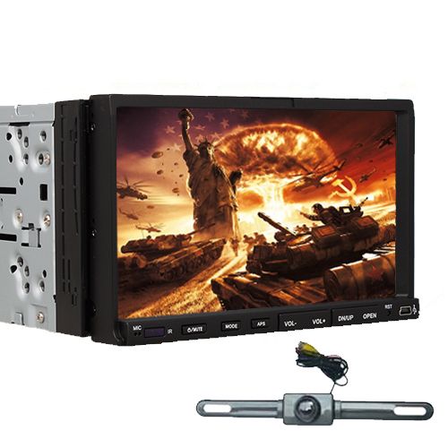 Cool 2 DIN 7 TFT LCD Car Stereo DVD CD FM Player RDS Radio