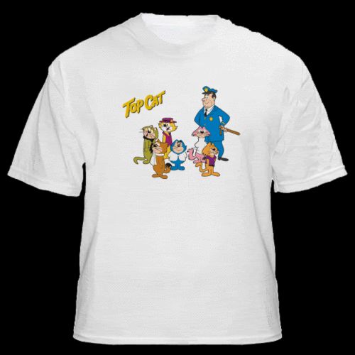 Top Cat Retro Cartoon Promotional Shirt Officer Dibble