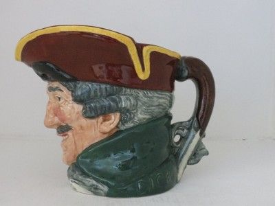  Early Large Royal Doulton Dick Turpin Character Jug D5485