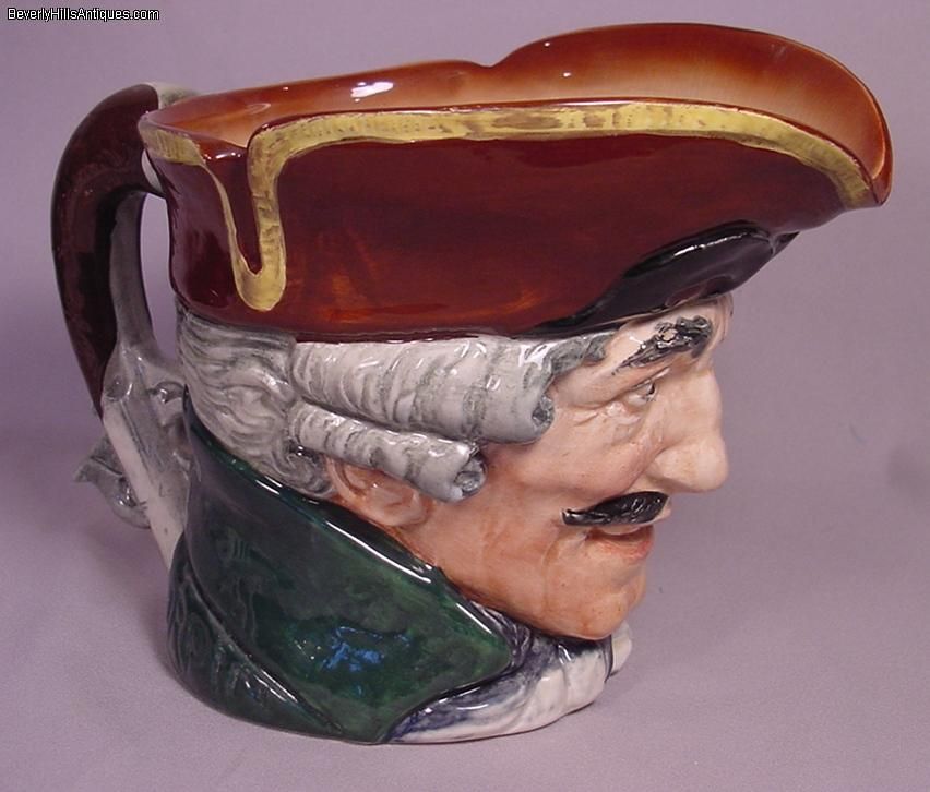 Large Royal Doulton Toby Jug Dick Turpin Old Marks