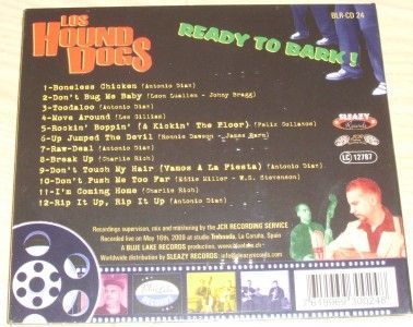 cd los hound dogs ready to bark rockabilly