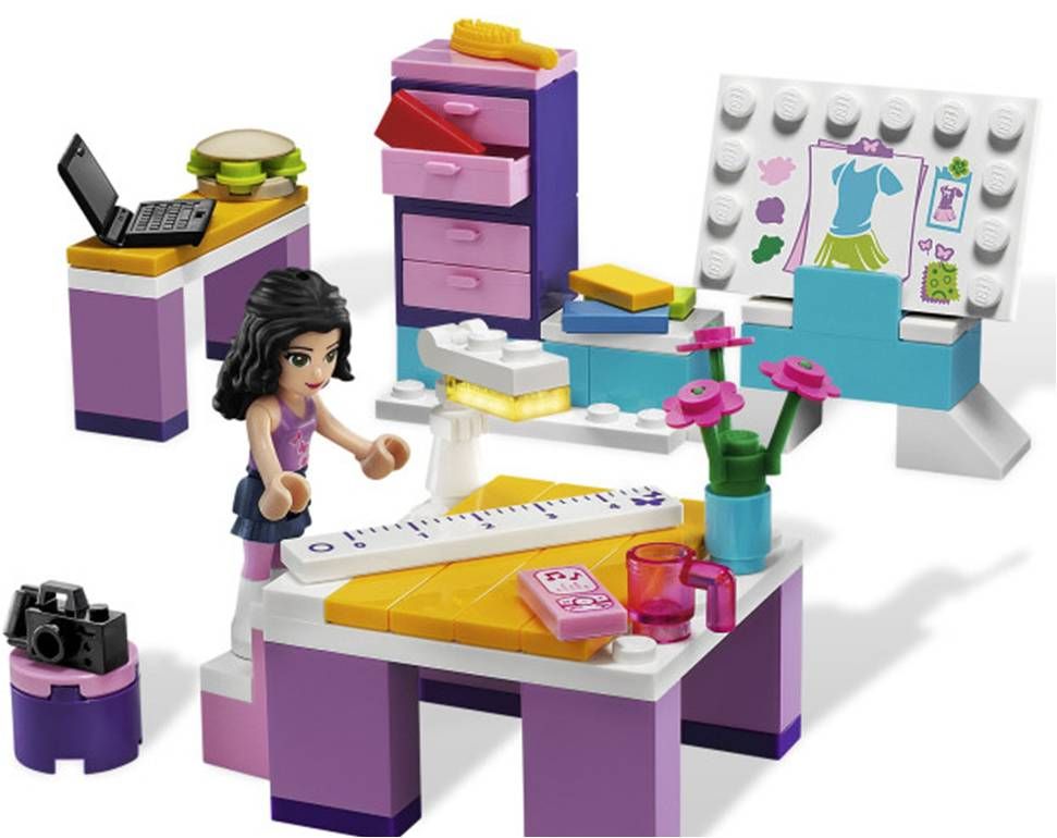 Lego Friends 3936 Emmas Fashion Design Studio New in Box 673419165792