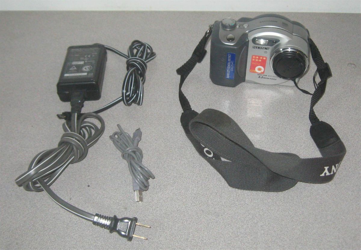 Sony MVC CD350 Digital Camera 3 2 MP Digital Camera AC Adapter