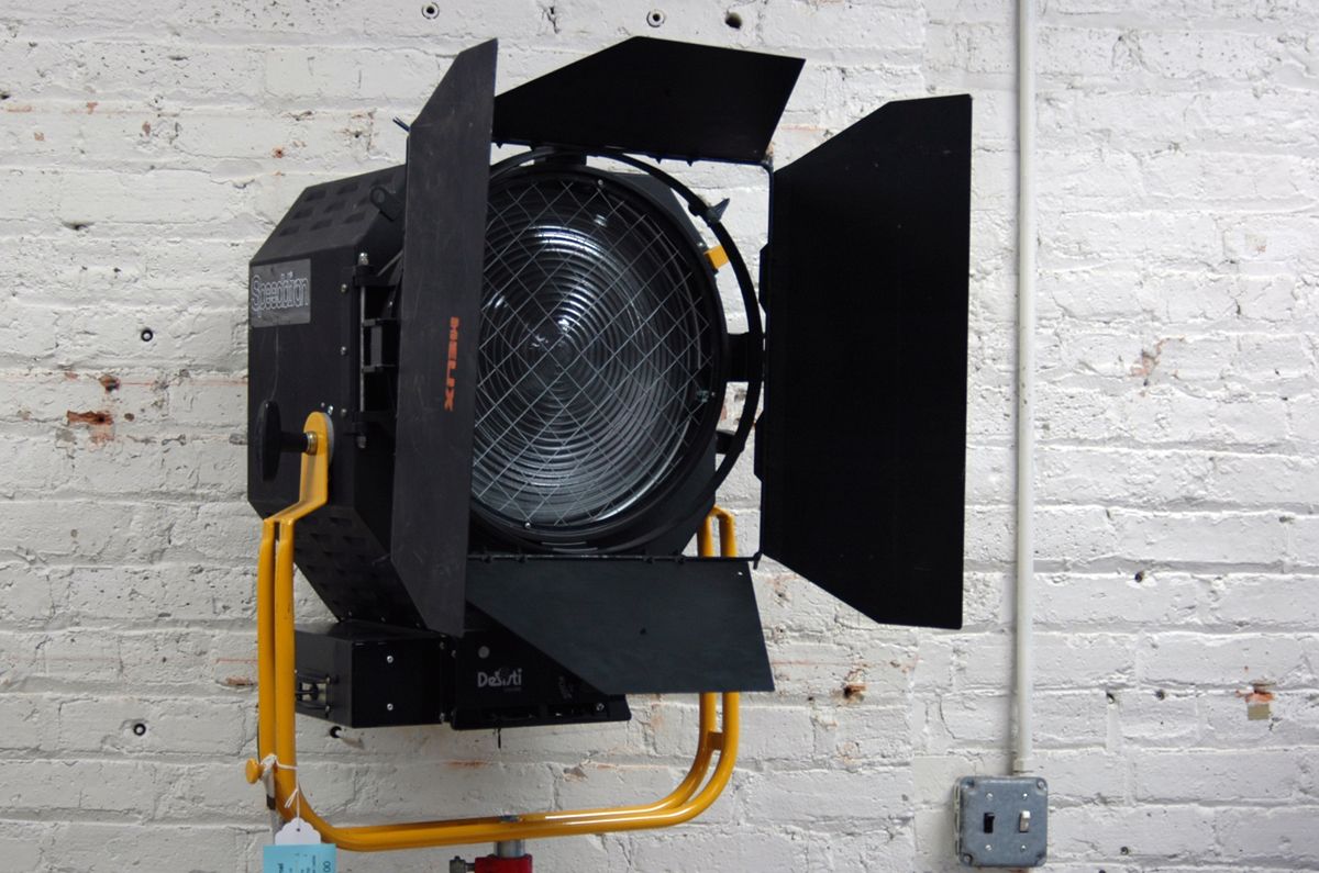 Speedotron Desisti 14 Fresnel with Barn Doors   USED   Price reduced