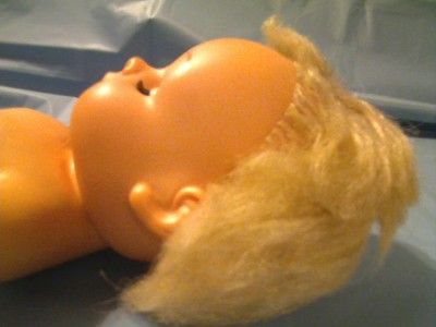 vintage 14 soft rubber baby doll w open close eyes