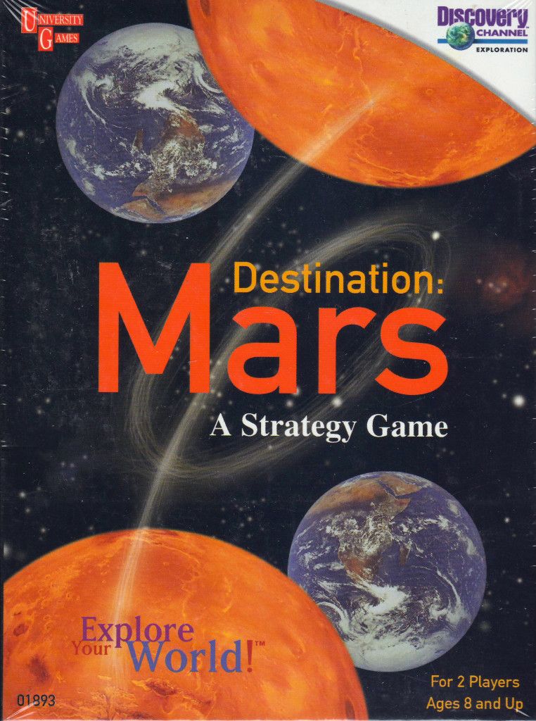 Destination Mars A Strategy Game SEALED Discovery Channel University