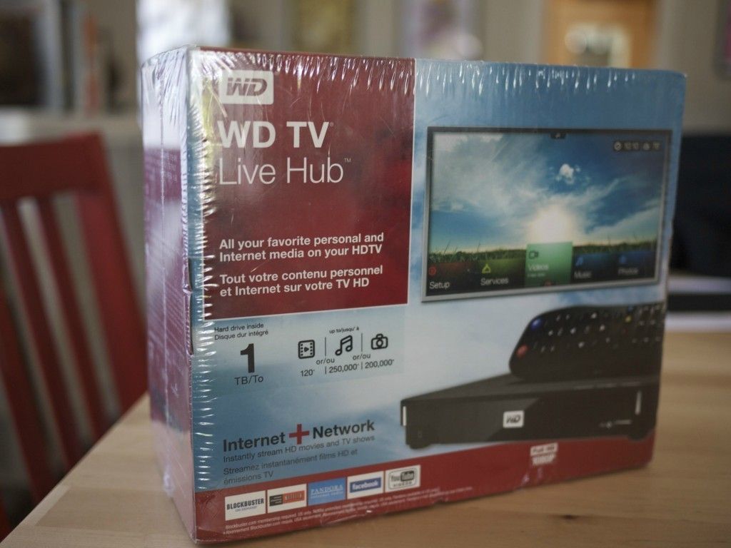 Western Digital WD TV Live Hub Media Center 1TB