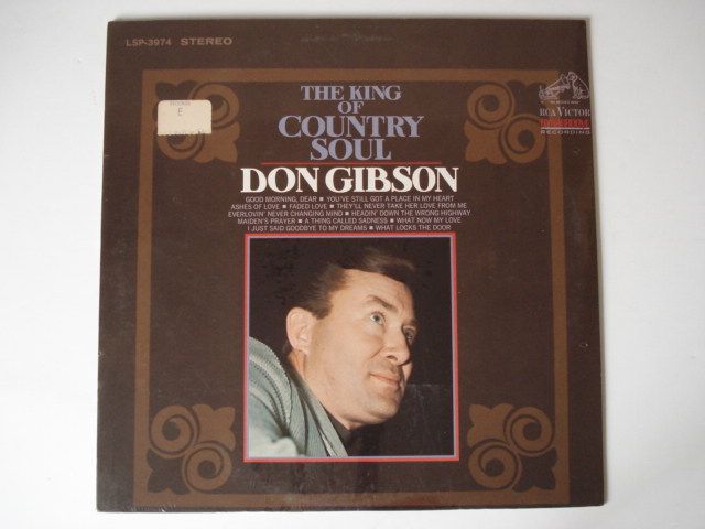 don gibson the king of country soul sealed rca lp