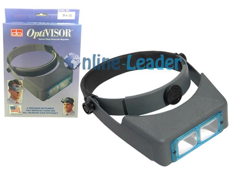 Original Donegan OptiVISOR®, Head Magnifier DA 10, 3½X, Jewelers