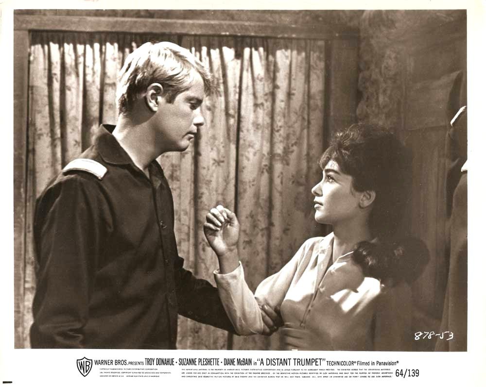 Suzanne Pleshette Troy Donahue A Distant Trumpet 64