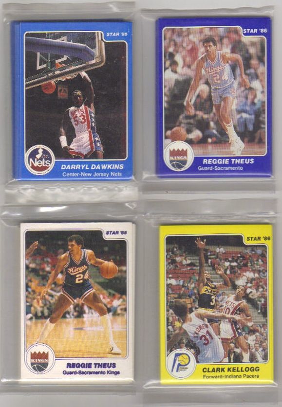 Lot of 12 Different 1983 86 Star Company Bagged Sets w Lakers Champs