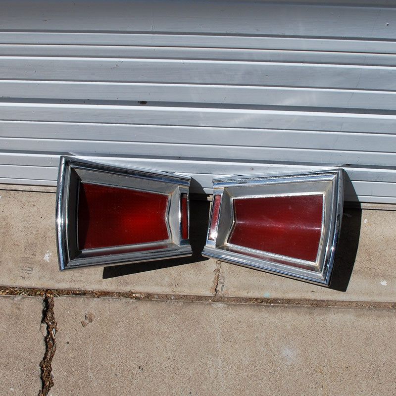 Dodge Monaco Polara Tail Lights 1966 Only