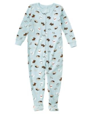 Gymboree Boys Short Dog Gymmies Pajamas PJs 6 12