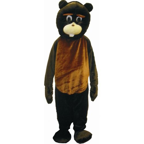 Dress Up America Beaver Mascot Childrens Costume Set