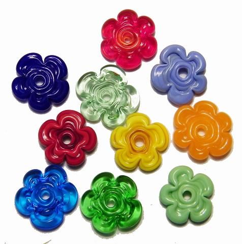 AMR Brightz Discs Lampwork Beads SRA