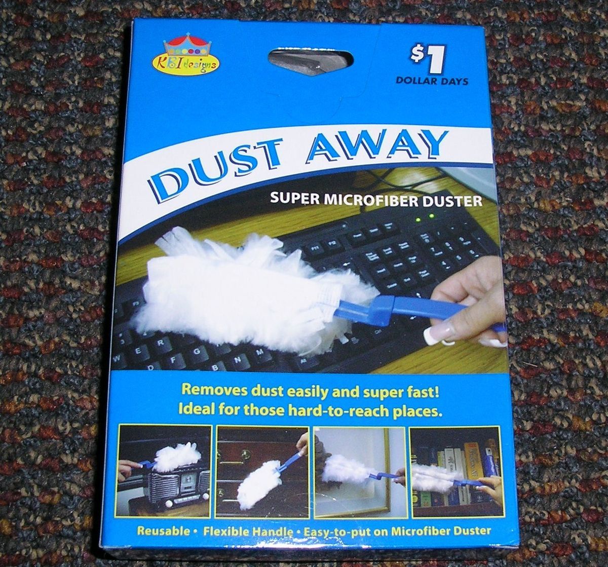 R18 Lot of 22 Dust Away Reusable Super Microfiber Dusters