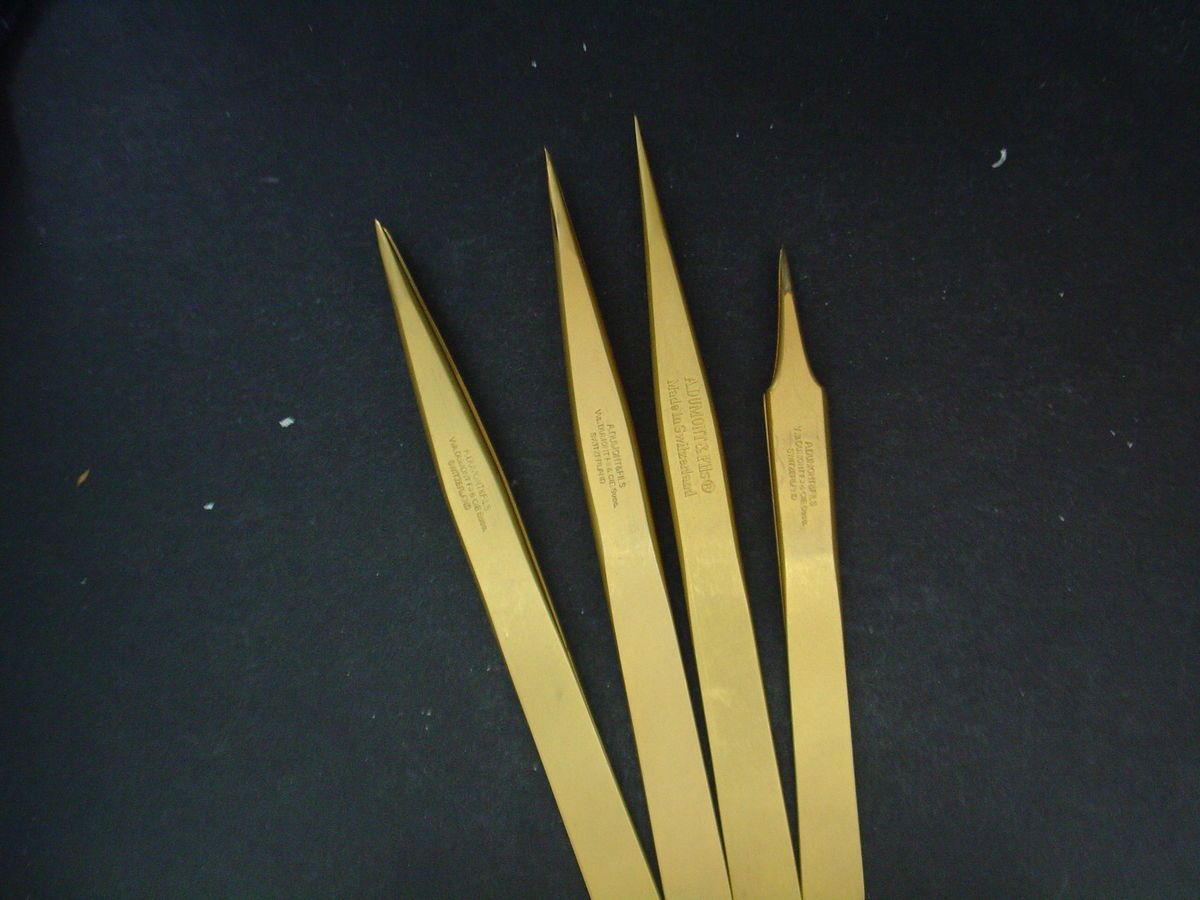 Dumont Tweezers brass