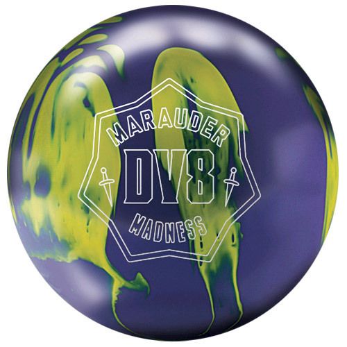 DV8 Marauder Madness Blue Neon Yellow Solid 10 11 12 13 14 15 16 Lbs