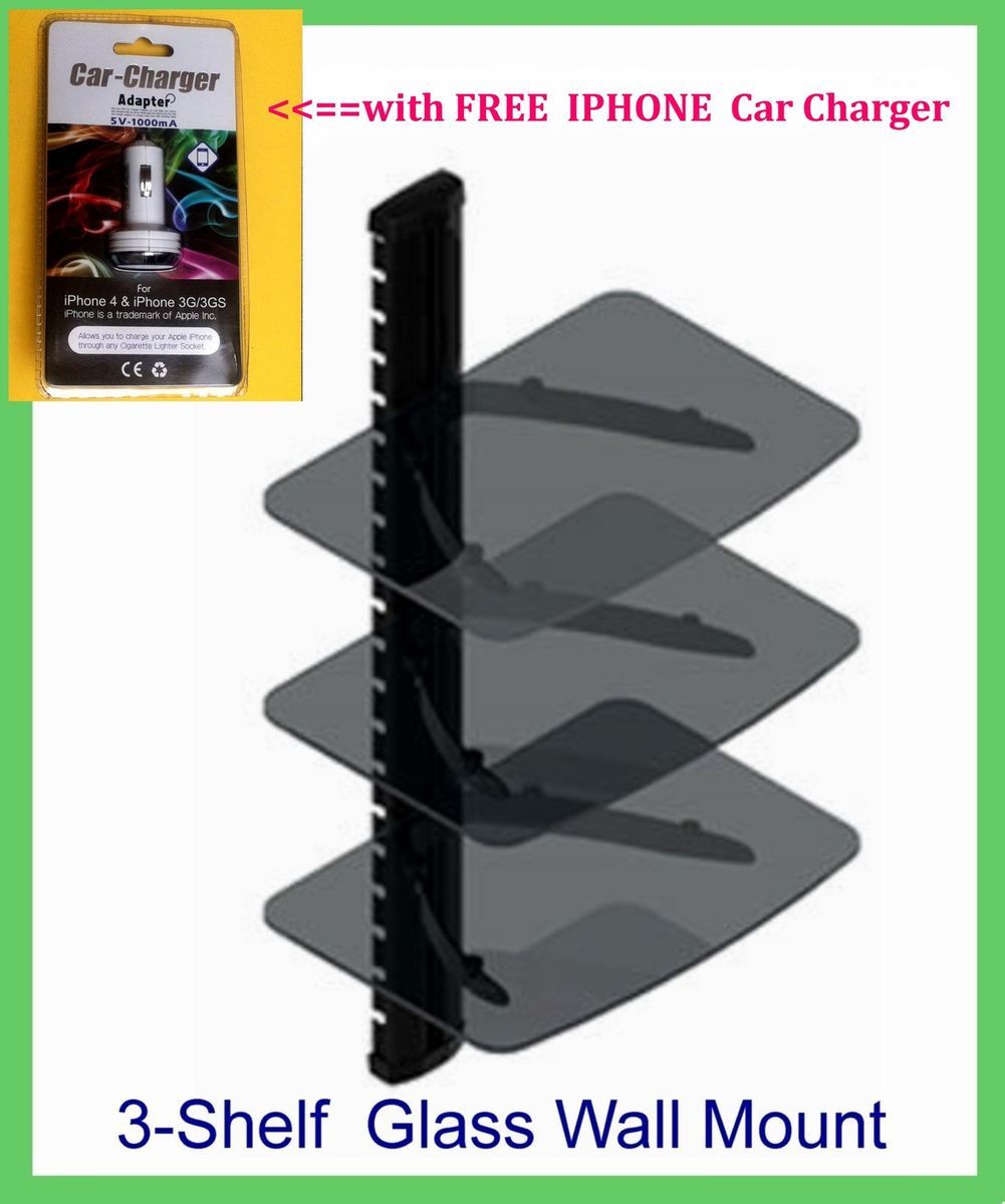 Shelf Wall Mount for Dvd /Bluray Player, Sat. Box, Direct TV Box