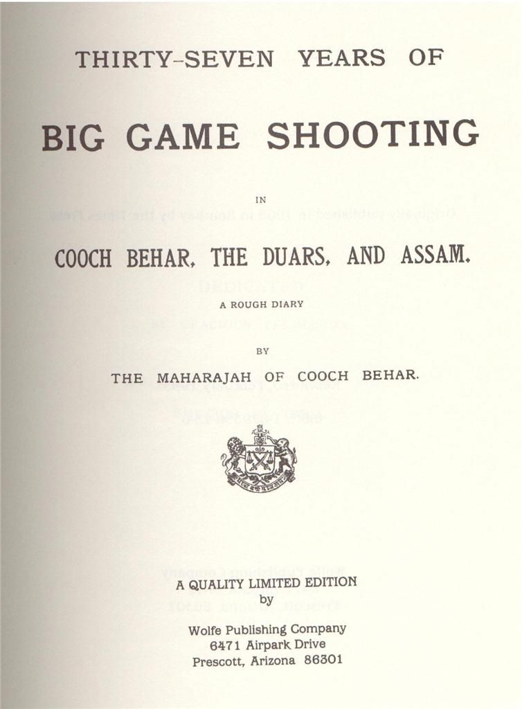  in cooch behar the duras and assam by maharajah of cooch behar