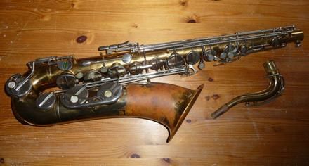 VINTAGE BOUCET TENOR SAXOPHONE Dörfler & Jörka GERMAN HORN SAX (see