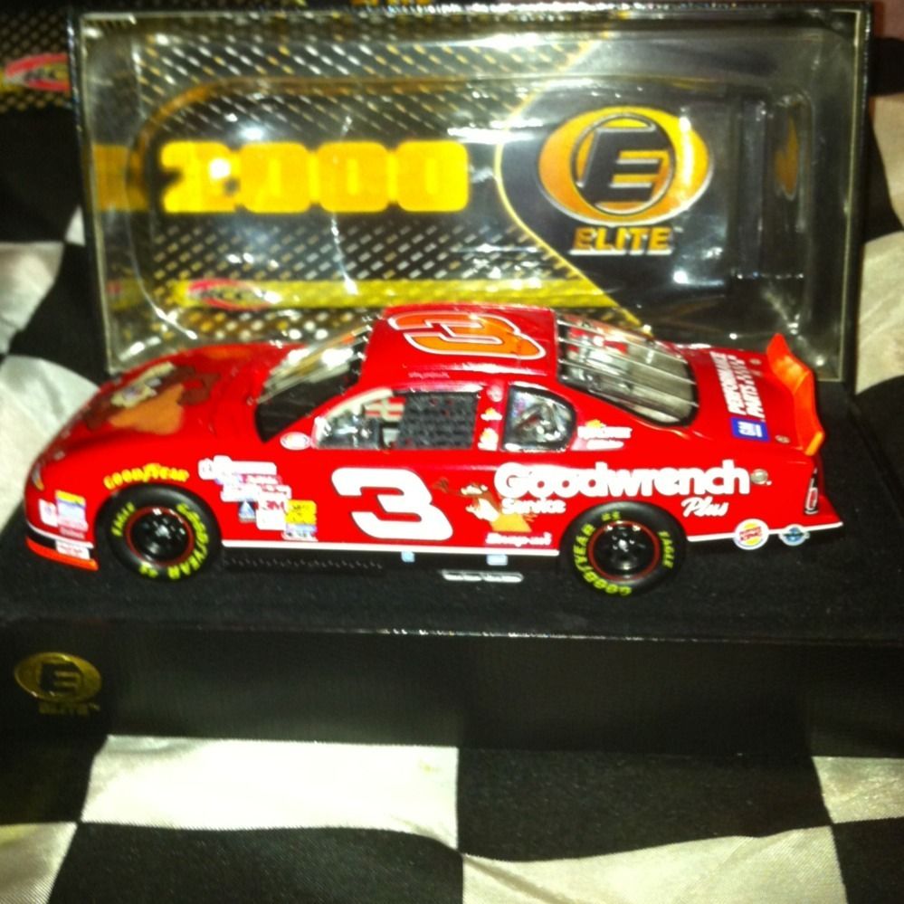 Dale Earnhardt #3 Taz/No Bull Elite 1/24 Action