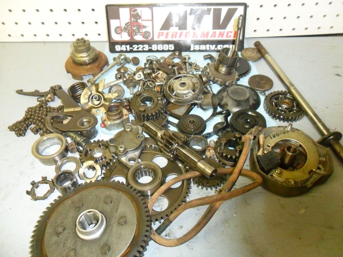  Honda ATC 125m 1985 Three Wheeler Engine Parts Lot