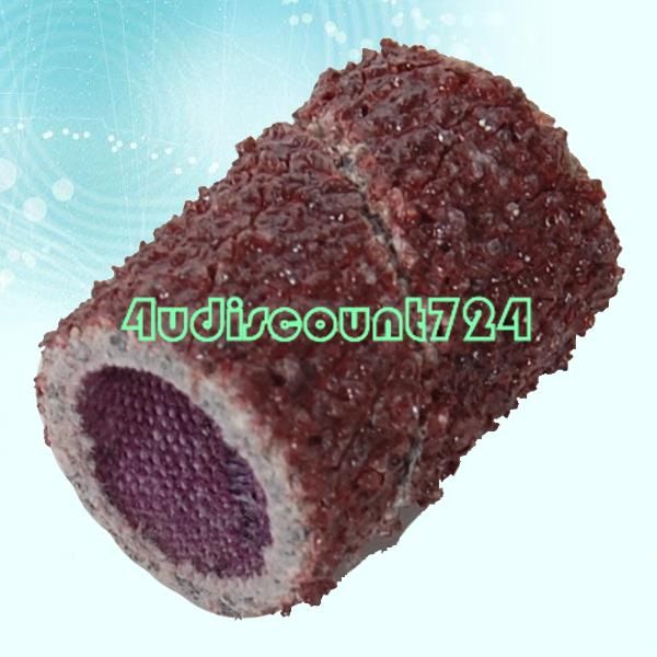 100pcs Sanding Bands for Nail Drill Bits Manicure 80