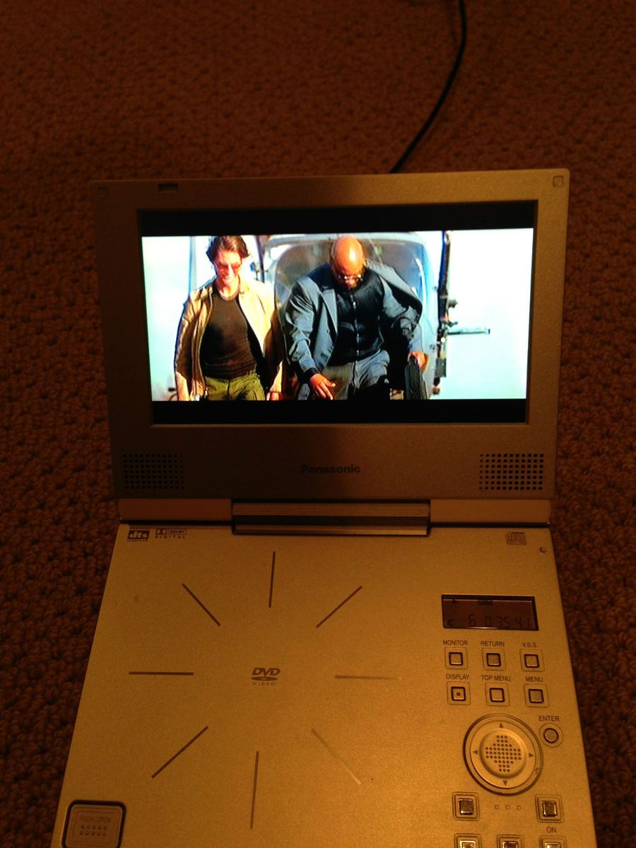 Panasonic Portable DVD Player DVD LV75