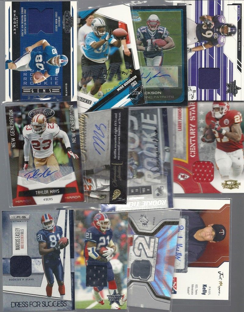 Game Used Lot Auto Patch Jersey 1 1 Autograph Derek Jeter Tom Brady