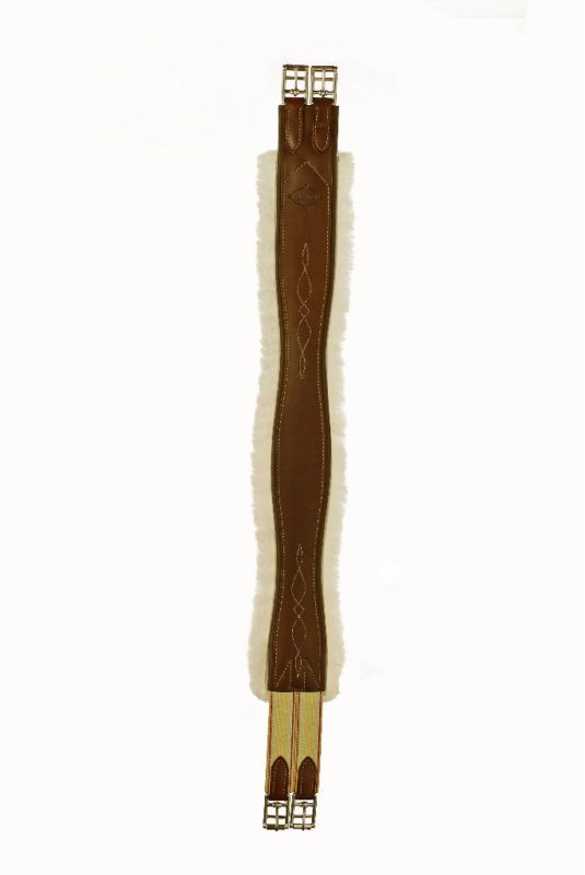 Edgewood DK Havana Sheepskin Girth 42 CLOSEOUT