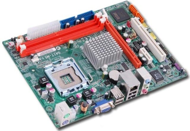 ECS G41T M5 1333FSB LGA775 DDR2 MICRO ATX MOTHERBOARD SUPPORTS INTEL