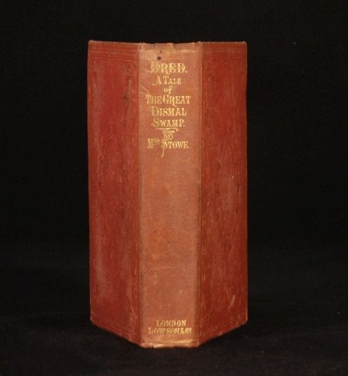 1856 DRED Harriet Beecher STOWE FIRST EDITION