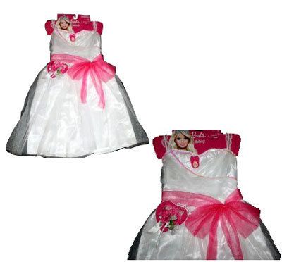  Exclusive Princess Wedding Ballroom Girls Dress Up Costume 4 6X 3+ NEW