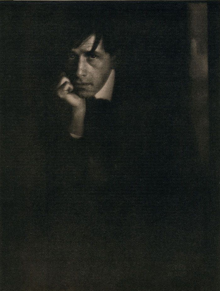 1905 Half Tone Photogravure Edward Steichen Portrait Clarence White