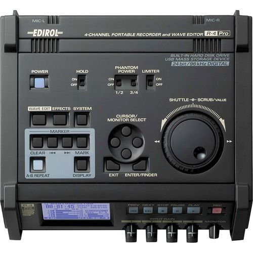 Edirol Roland R 4 Pro 4 Channel Portable Recorder R4