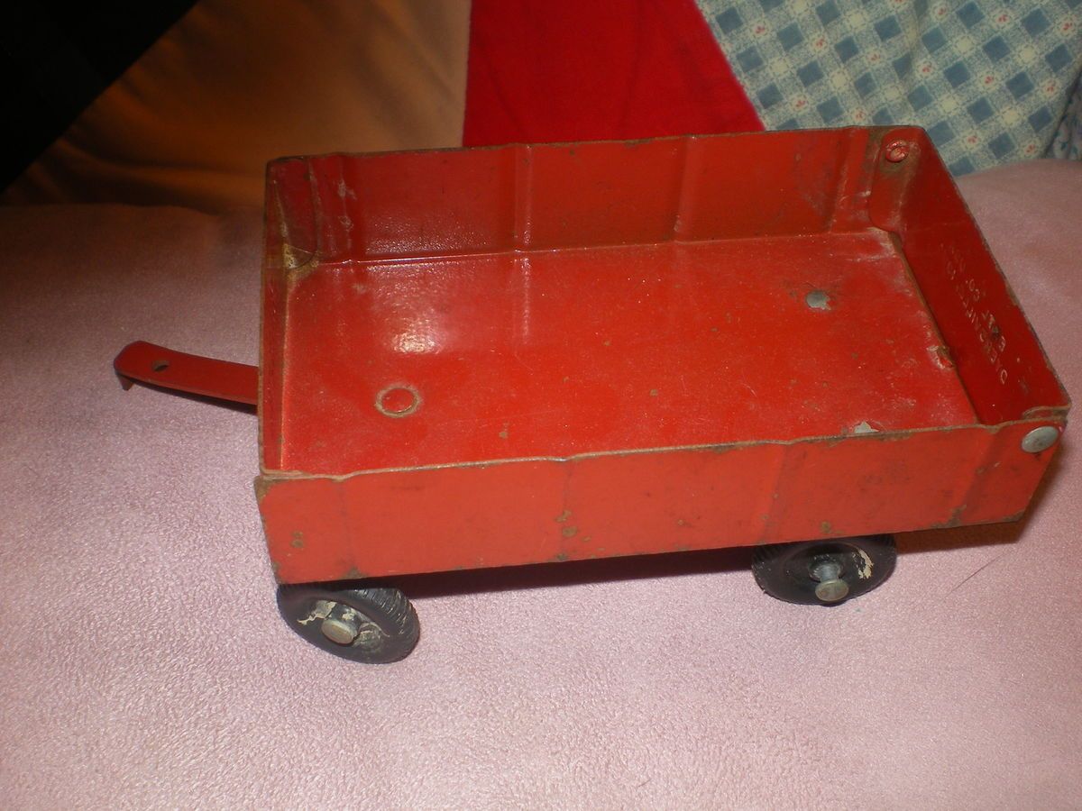 Vintage Red Wagon by Ertl Dyersville, Iowa