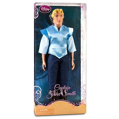 Disney Princess Pocahontas Prince John Smith Ken Doll