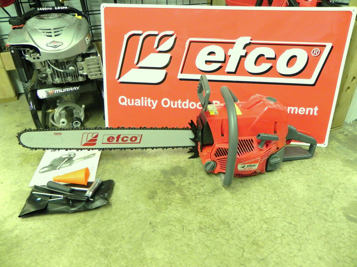 Efco MT 8200 Arborist Chainsaw 24 in 80cc New with Warranty Optional