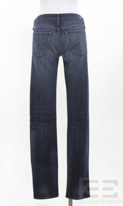 Earnest Sewn Medium Wash Straight Leg Jeans Size 27