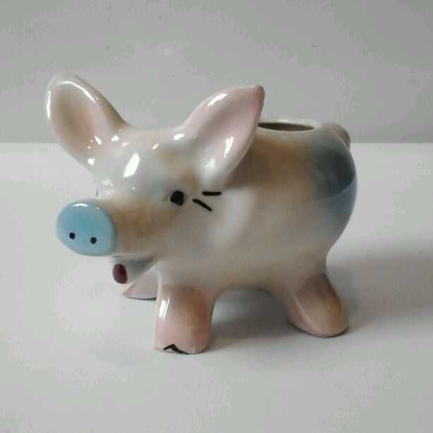  Old Vintage Pig Planter Shawnee USA Pottery