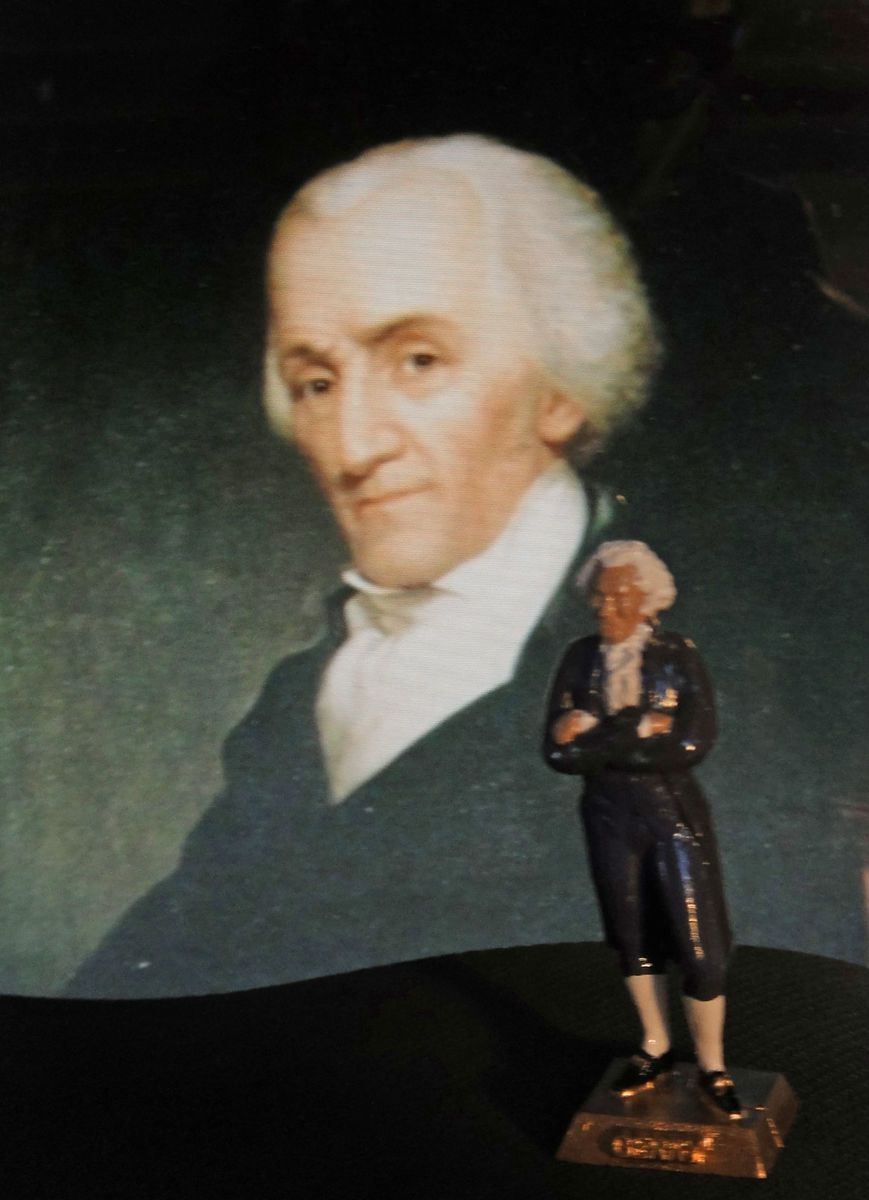 Elbridge Gerry Figurine Add to Your Marx President Figure Collection