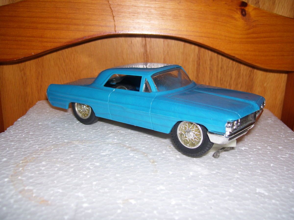 Vintage Eldon Pontiac Slot Car with Adjustable Chassis