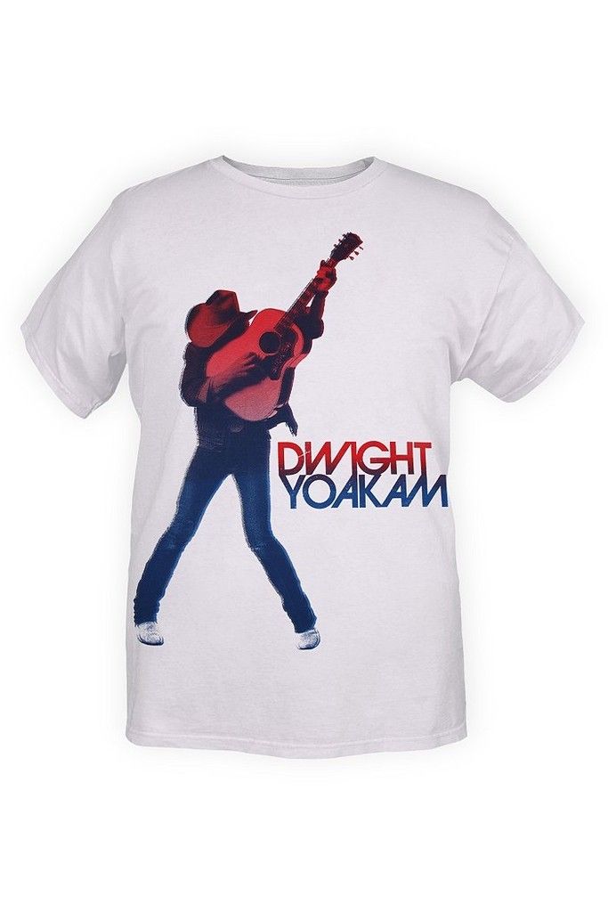  Dwight Yoakam Guitar T Shirt