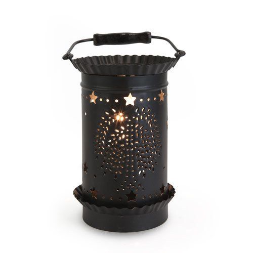 ELECTRIC TART WARMER / MELTER TALL TIN WILLOW TREE, use with Mia Bella